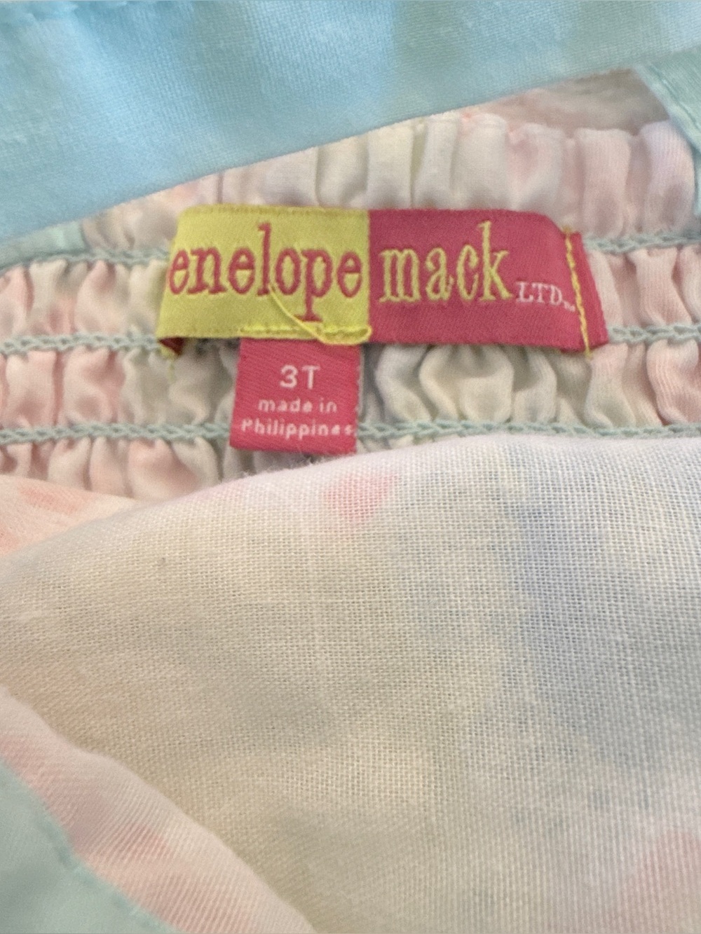 Summer Dress Lot Sz 2T 3T Nautica Penelope Mack Blue Eyelet Floral Layered DWW - Picture 9 of 10